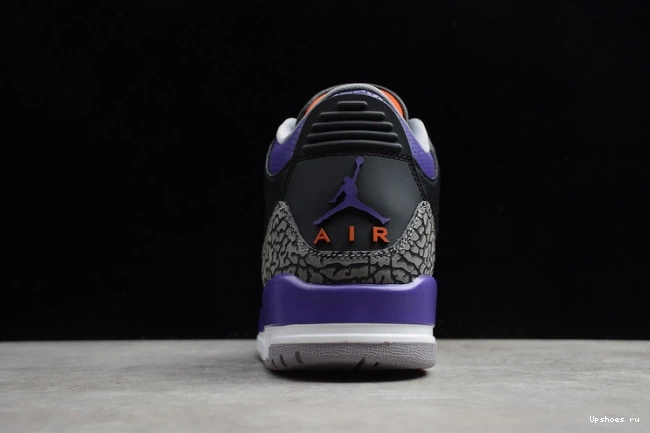 Black CT8532-050 3 Purple Air Jordan Court Retro 0226